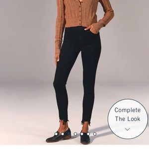 Abercrombie curve love skinny jeans